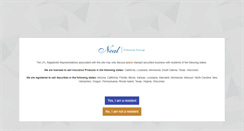 Desktop Screenshot of nealfinancial.com